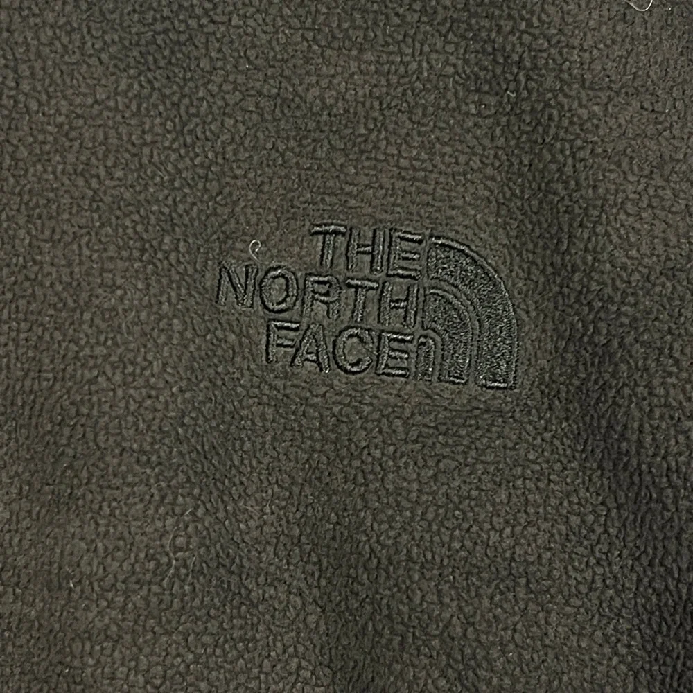 The North Face Polartec Fleece 1/4 Zip Pullover‎ Mens XL Mock Neck Brown Logo